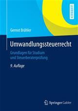 Brähler_Umwandlungssteuerrecht Cover - Umwandlungssteuerrecht